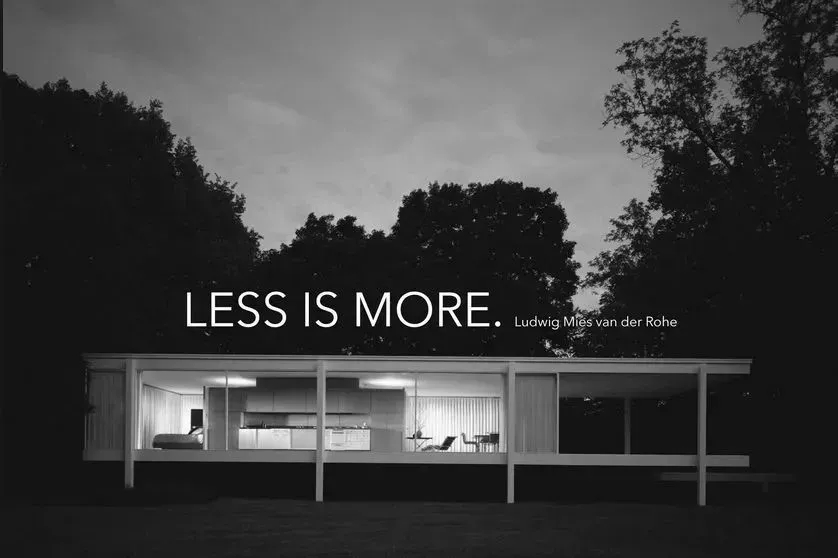 “Less is more” 網(wǎng)頁(yè)設(shè)計(jì)中的極簡(jiǎn)風(fēng)格設(shè)計(jì)法你知道嗎？